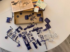 1956 Revell Mercury Montclair Customizing Kit #H-1233: 129 Copyrighted 1958