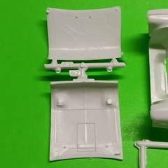 57 1957 Chevy Bel Air Hardtop 1/25 Body Hood Door Hinges OLD REVELL TOOL Model