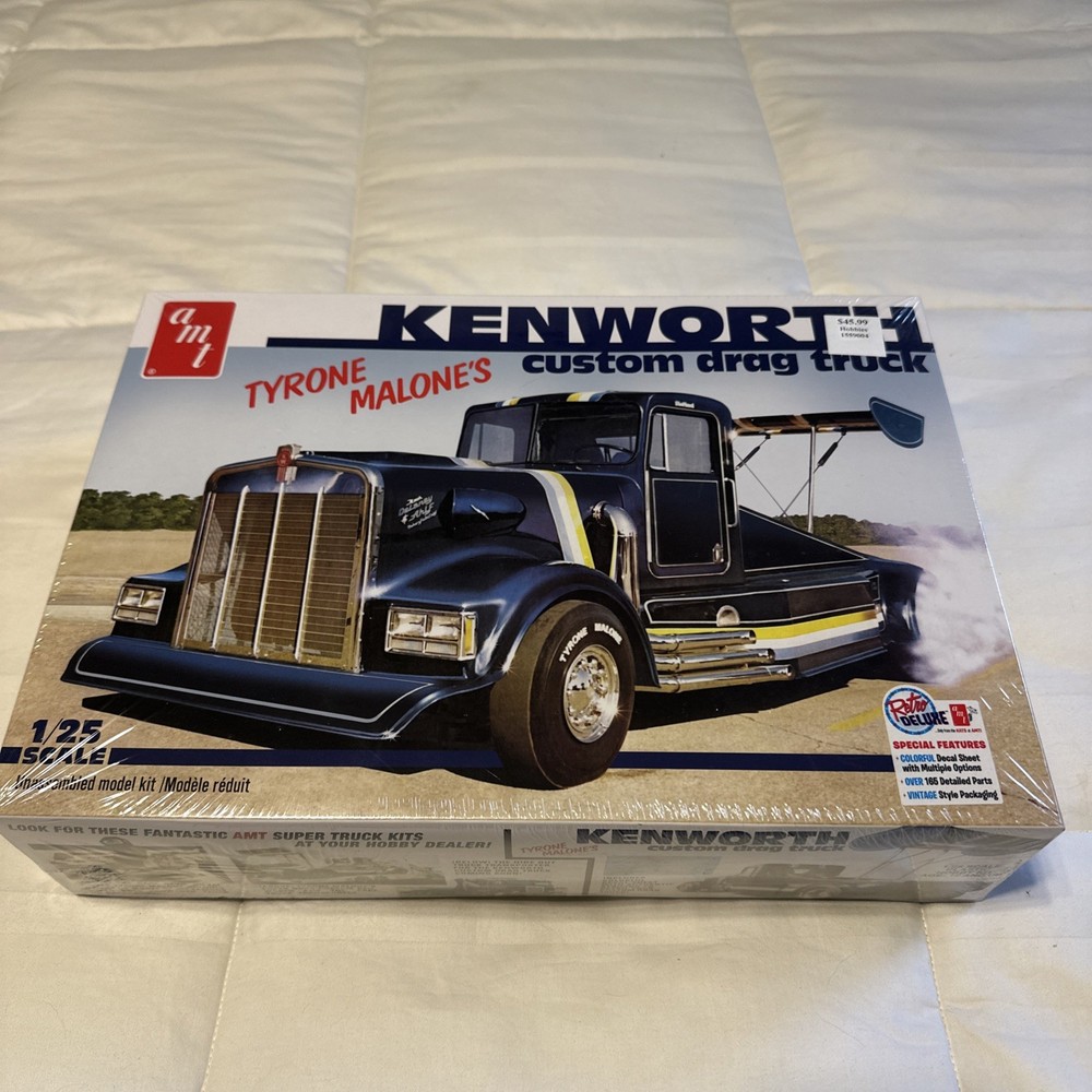 AMT Kenworth Tyrone Malone’s Custom Drag Truck 1:25 1157/06 Sealed box