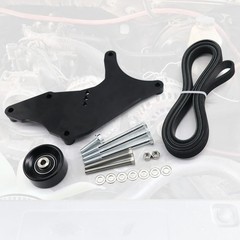 Rjsphh Ls Truck Dual Alternator Bracket Kit For Chevy Gm 1999-2013 4.8 5.3 6.0