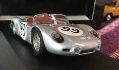 1/43 MINICHAMPS PORSCHE 718 RS 60, winner Water, silver, 1973, mint ++!