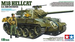 Tamiya 1/35 US Tank Destroyer M18 Hellcat Model Kit No.376 35376 Ships From JP