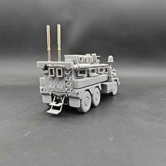 1/72/87/144 US Cougar 6*6 Armored Mine Protected Vehicle Antenna Kit 3D Printed