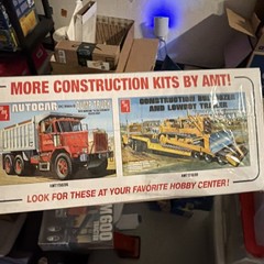 AMT Kenworth Transit Mixer 1/25 Model Kit Construction Trucks