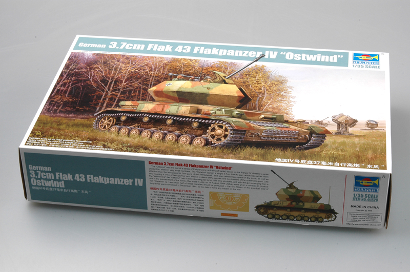 Trumpeter 1/35 01520 3.7cm Flak 43 Flakpanzer IV