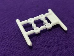 1969 Dodge Super Bee REAR SUSPENSION RISERS from Monogram Revell 1:24 Model 69
