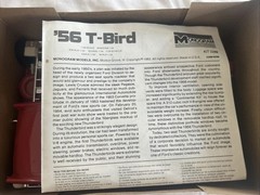 Monogram ’56 Ford T-Bird model kit 2289 1:24 Vintage 1982 New Open Box