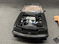 Ford Mustang Saleen Convertible 5.0 Built 1/24 Detailed Trim Foxbody Custom