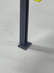 4 Post Lift for Display or Diorama in 1/24th, 1/25th Scale for model car display