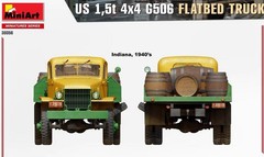 MINIART 38056 1/35 SCALE US 1,5t 4×4 G506 Flatbed Truck Model Kit