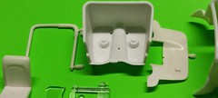 1940 Willys Pickup Truck Gasser 1/25 AMT Body Cab Glass Interior Tub Bed Box Lot