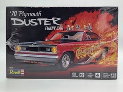 Revell 1970 Plymouth Duster Funny Car 1:24 Scale Plastic Model Kit 14528 SEALED