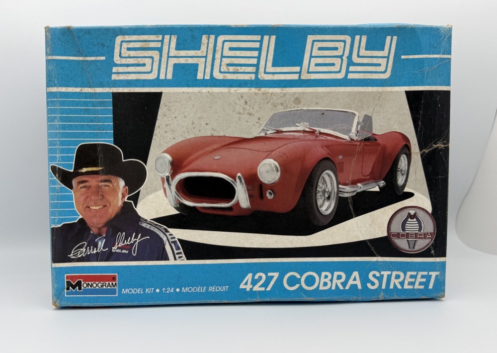 Shelby 427 Cobra Street 1:24 Scale Model Kit Monogram