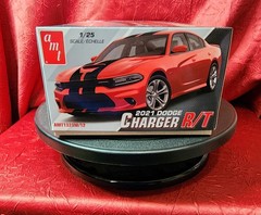 AMT 2021 Dodge Charger R/T 1:25 Scale Plastic Model Car Kit 1323 Open Box