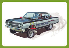 AMT 1302 1:25 1965 Chevy Chevelle AWB Time Machine Funny Car Plastic Model Kit