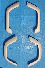 JEEP WRANGLER RUBICON – FENDER FLARES – REVELL 4501 – MODEL CAR KIT PARTS LOT