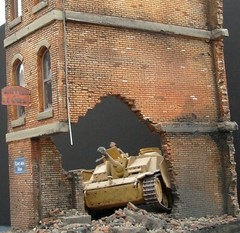 Dioramas Plus DP1 Brick Ruins 1/35 Scale Building Kit NIB Military Ruins WWII