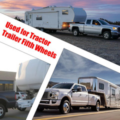 5Th Wheel Gooseneck Ball Hitch Adapter 2-5/16” Kingpin to Towing Receiver 20852