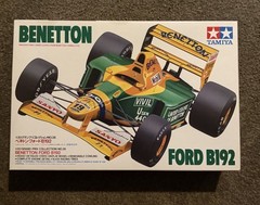 TAMIYA F1 Benetton FORD B192 1/20 open kit CAMEL Decals with rare Schumacher PIN