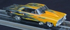 LEX’S SCALE MODELING Resin Cowl/Outlaw Hood for AMT ’66 Nova 1/25, HOT!!!