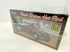 1/24 MONOGRAM BLACK WIDOW HOT ROD-85-4324 PLASTIC MODEL KIT-SEALED BOX/FAST SHIP