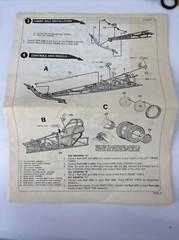 Tony Nancy Revell-Liner Rear Engine Dragster Model Partially Built H-1458