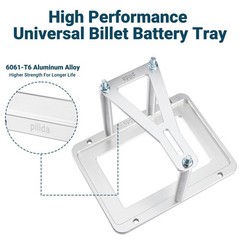 Pilida Battery Tray Compatible Optima Blue Red Yellow Top Batteries 34M D34M 34