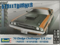 Revell STREETBURNER 1970 ’70 Dodge Challenger T/A in 1/24 85- 2596 ST (104)