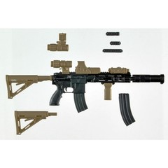 TomyTec Little Armory 1/12 ASSAULT RIFLE Custom 416D LA075 Rifle Model Kit