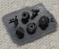 ESS RESINWORKS 1:24 1/24 SCALE ALTERNATOR 6 PIECE KIT – UNPAINTED