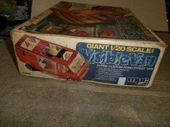 MPC 1/20 GIANT FORD INVISIBLE VAN PLASTIC MODEL CAR KIT – UNBUILT – 23 PHOTOS