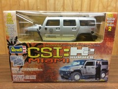 M11E VERY Rare C.S.I. MIAMI HUMMER H2 Revell Metal Body 1:25 Die-Cast Model