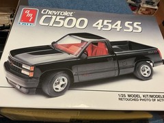 1 25 scale model parts C1500 454 Ss Stock Wheels Only