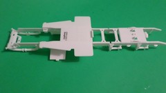 Frame Lot of 2 Peterbilt 359 Rig Semi 1/25 Truck Bare Chassis Big Tractor Model