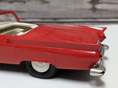 Vintage AMT Red 1957 Ford Thunderbird Friction Promo Car