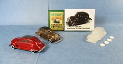 New! SMC-866 1934 Chrysler Air Flow Sedan 4 Door HO-1/87 Scale Clear Resin Kit