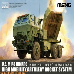 MENG 72004 1/72 U.S. M142 HIMARS High Mobility Artillery Rocket System Model Kit