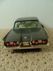 Lot of 2 Ford Thunderbird Toy Plastic Model Cars 1966 & 1958