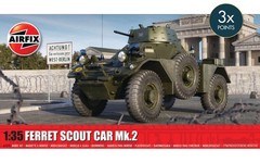 Airfix Ferret Scout Car Mk.2 1:35 Scale Plastic Model Tank Kit A1379
