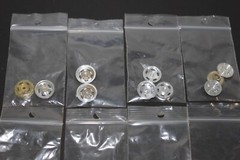 WHEELS 1/24 & 1/25 scale vintage model PARTS LOT assorted misc 60s 70s 80s style
