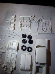 A10A 1957 Ford ERTL 1/25 Model Kit #6584 3 in 1 Missing Decals