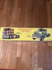 1:25 AMT White Western Star Conventional Tractor with Sleeper 724 Sealed