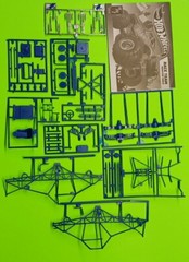 Ford Racing Monster Truck Pickup 1/25 Frame Axles Rear End Roll Cage Chassis