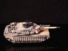1/144 US M1A2 Abrams Tank Hand Finished Modern Warfare Diorama Battlefield 6