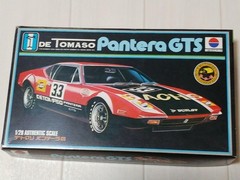 Rare Vintage NITTO De Tomaso Pantera GTS 1/28 Motorized Model Kit 1970s Japan