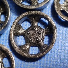 🌟 Slotted Mag Wheels 1:25 or 1:24 Scale 1000s Model Car Parts 4 Sale