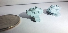 FAB25805 Vintage 600cfm Holley Street Carbs Pressure Cast Resin 1/25 Scale 2 Pcs