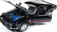 Mustang Ford 1 18 Race Car Classic Custom Built Model 24 1966 1967 1969 GT 12