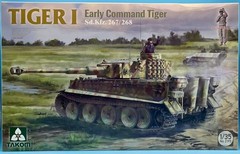 Takom 2195 OR 2196 TIGER I Early Production / Early Command Tiger Brand New Kit