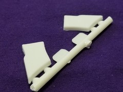 1957 Chevrolet Bel Air REAR ARM RESTS for 1:16 AMT Model Kit 57 Chevy
